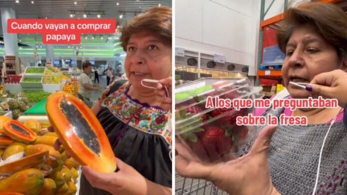 Abuelita enseña a elegir frutas y verduras Yucatán Al Momento