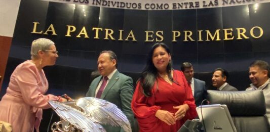 Ana Lilia Rivera Rivera presidenta del senado