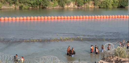 texas mantiene boyas en rio grande