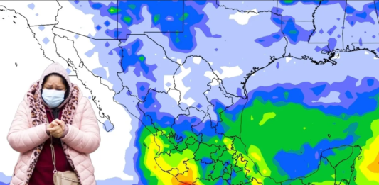 estos frentes frios vendran a mexico